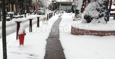 θερμαινόμενα πεζοδρόμια
