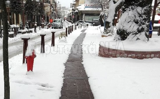 θερμαινόμενα πεζοδρόμια