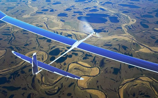google solar drones