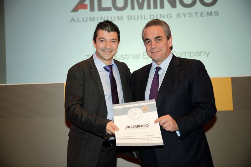 ALUMINCO: H 1η συμμετοχή της στο θεσμό “GREEK EXPORTS AWARDS” της χάρισε δύο βραβεία