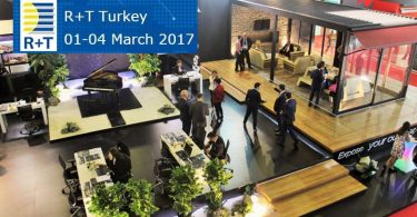 Συμμετοχή διεθνών εκθετών στην R+T Turkey 01-04/03 2017