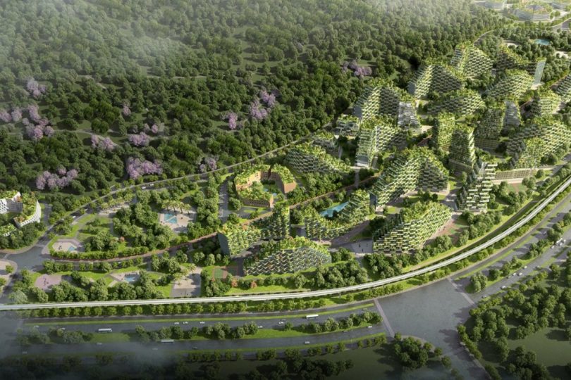 Πράσινη πόλη στην Κίνα