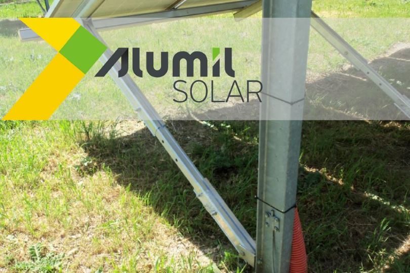 Alumil Solar-μονοπάσσαλη βάση