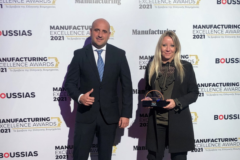 Viomal SA: Βραβείο «Καινοτόμου Προϊόντος» στα Manufacturing Excellence Awards 2021»