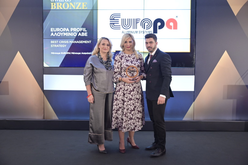 Europa: Νέα βράβευση στα HR Awards 2021