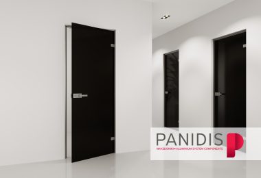 Panidis: Συστήματα κάσας αλουμινίου για γυάλινες πόρτες
