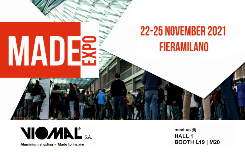 Viomal: Συμμετέχει στη Made Expo Italy