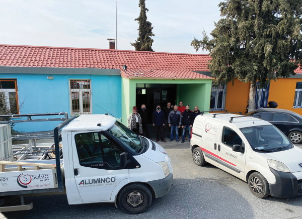 Πράξη αγάπης προς την εκπαιδευτική κοινότητα ειδικής αγωγής Θεσσαλονίκης από την Aluminco