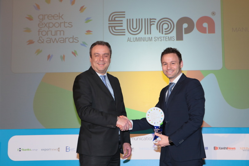 Europa: Δύο ακόμα σημαντικές βραβεύσεις στα Export Awards 2021