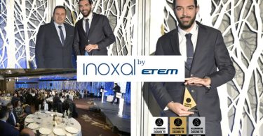 Inoxal by ETEM: Πολλαπλές βραβεύσεις έργων & Platinum διάκριση ως Designer of the Year