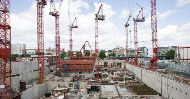 Ενισχύθηκε η κατασκευαστική παραγωγή ευρωζώνης τον Μάιο