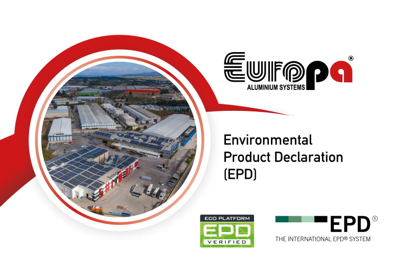 Η Europa δημοσιεύει τα EPDs της με στόχο ένα πιο βιώσιμο μέλλον
