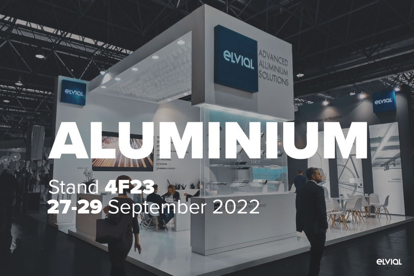 Elvial: Συμμετέχει στην κορυφαία έκθεση Aluminium 2022