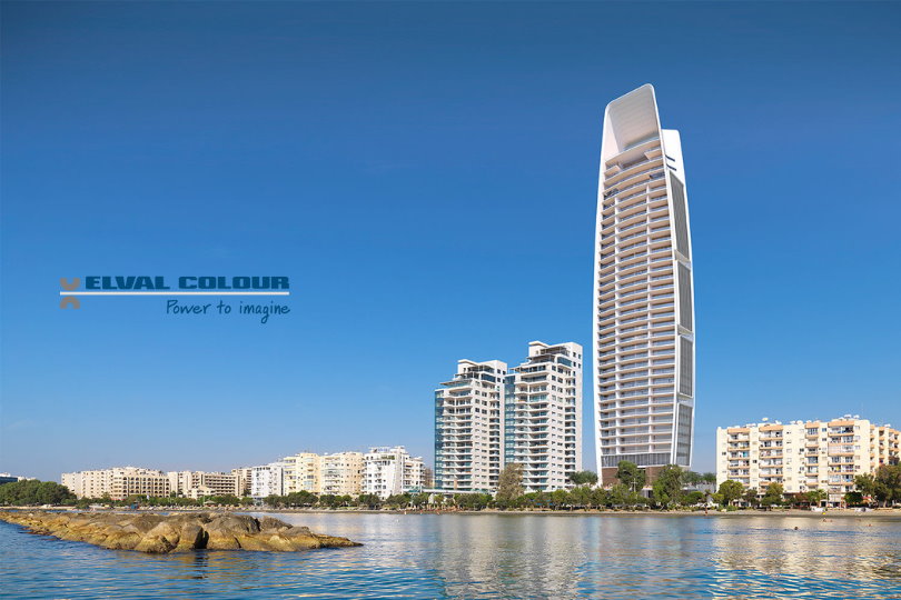 Elval Colour: Το αρχιτεκτονικό αριστούργημα «One Limassol»
