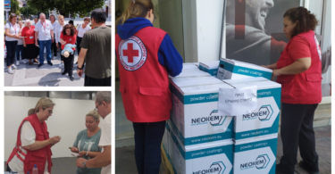 H ΝΕΟΚΕΜ στηρίζει τον Ελληνικό Ερυθρό Σταυρό Βόλου